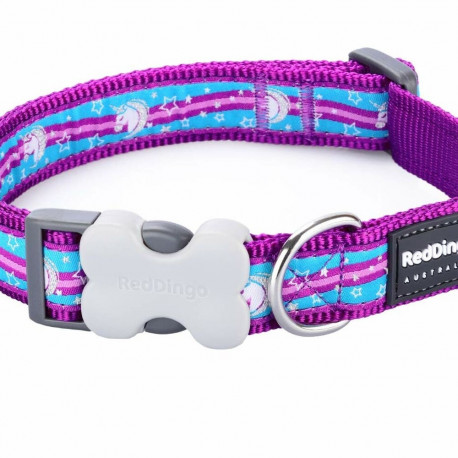 Dog collar Red Dingo Unicorn 24-37 cm