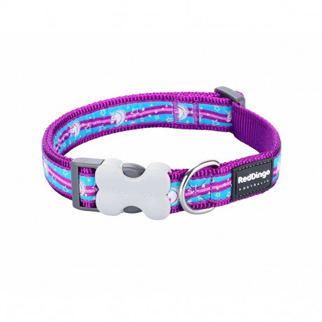 Dog collar Red Dingo Unicorn 31-47 cm