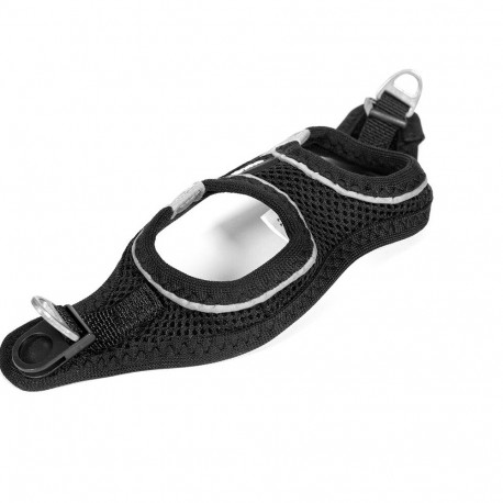 Dog Harness Gloria Trek Star 27-28 cm 31-34,6 cm Black XS