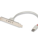 USB A - USB B Kaabel LINDY 33123 Valge