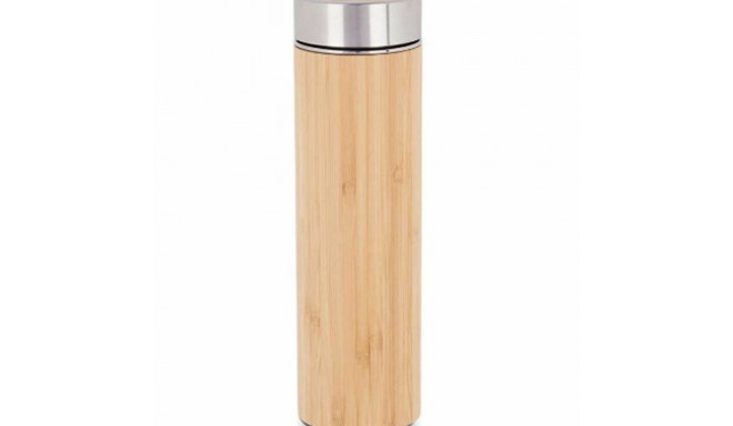 Thermos 500 ml Natural Metal Bamboo (6 Units)