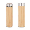 Thermos 500 ml Natural Metal Bamboo (6 Units)