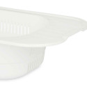 Nõruti Valge Plastmass 47 x 9,5 x 22 cm (24 Ühikut)