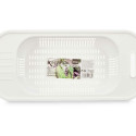 Nõruti Valge Plastmass 47 x 9,5 x 22 cm (24 Ühikut)
