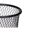 Basket for Presenting Aperitifs Black Metal 16 x 11,5 x 8 cm (12 Units)