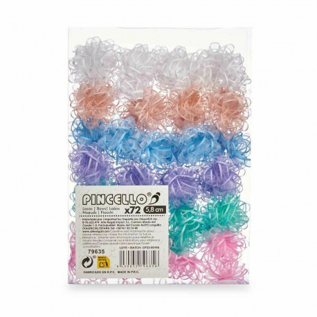 Silmused Pincello 11 11 PVC 5,8 cm 19,5 x 27,5 x 7 cm Mitmevärviline (12 Ühikut)