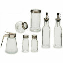 Condiment container set Sudrabains Metāls (12 gb.)