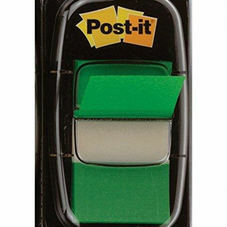 Sticky Notes Post-it Index 25 x 43 mm Green (3 Units)