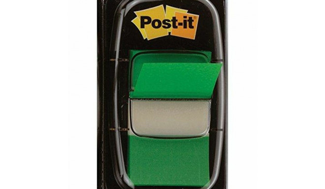 Sticky Notes Post-it Index 25 x 43 mm Green (3 Units)