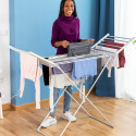 Folding Electric Drying Rack with Wings Drywing InnovaGoods 20 Bars 230 W