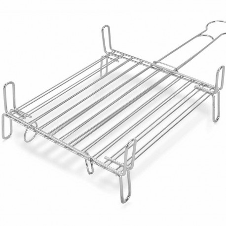 Grill Double 30 x 30 cm Zinc-plated steel (5 Units)