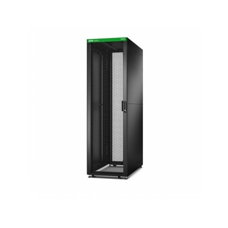APC EASY RACK 600MM/42U/1000MM, WITH ROOF, SIDE PANEL,CASTORS,FEET AND 4 BRACKETS, NO BOTTOM, BLACK