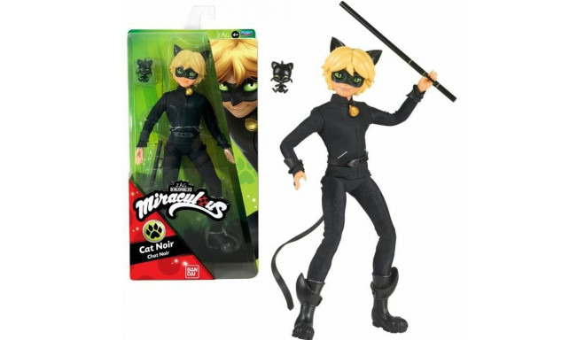 Doll Bandai Miraculous Ladybug  Cat Noir 26 cm