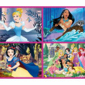 4 Pusle Komplekt Princesses Disney Educa 17637 380 Tükid, osad