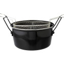 Deep-fat Fryer Baumalu Black Ø 28 cm