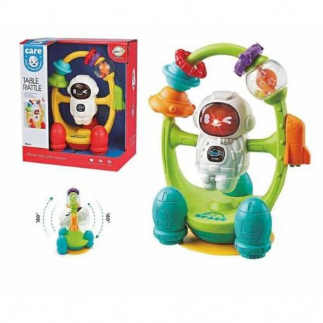 Interactive Toy for Babies Light Sound Rotating Astronaut 20 x 16 cm