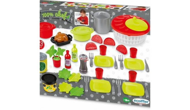 Maltīšu Komplekts Ecoiffier 100% Chef