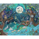 Puzzle Ravensburger 17516 Fantasy Forest Wood 500 Pieces