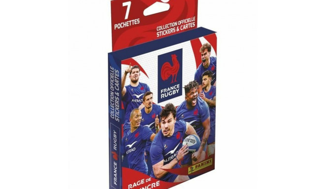 Uzlīmju komplekts Panini France Rugby 7 Aploksnes