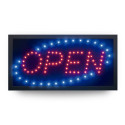 Sign Securit Open LED Light 24 x 48 x 2 cm