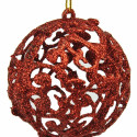 Christmas Baubles Red Plastic 6 x 6 x 6 cm (12 Units)