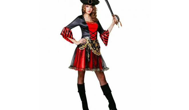 Costume for Adults My Other Me Pirate Red - M/L