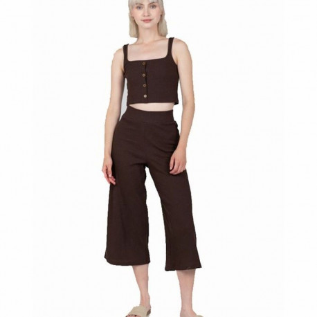 Long Trousers 24COLOURS Brown - 38