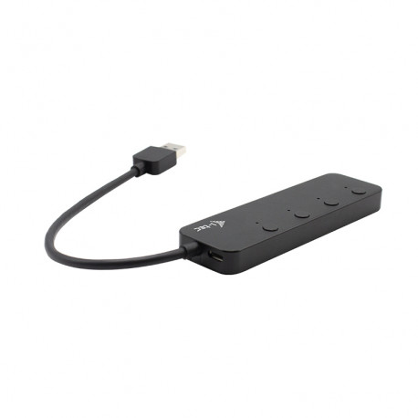 i-tec USB 3.0 Metal HUB 4 porty USB 5 Gbps z wyłącznikami