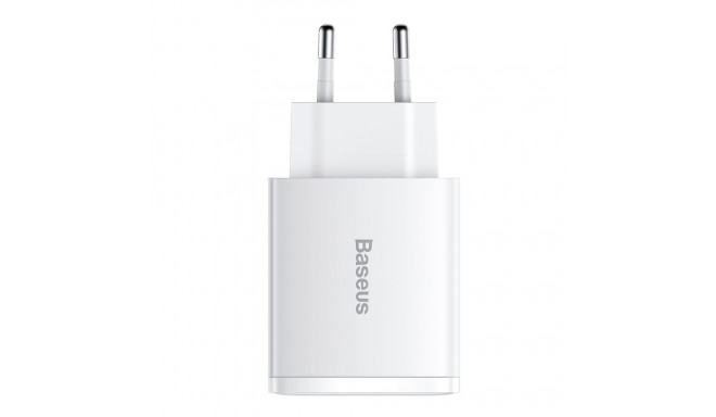 Baseus Compact Настенное зарядное УстройствоPD / 30 Вт / 1x USB-C/ 2x USB