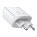 Baseus Compact wall charger PD /30W / 1x USB-C /2x USB