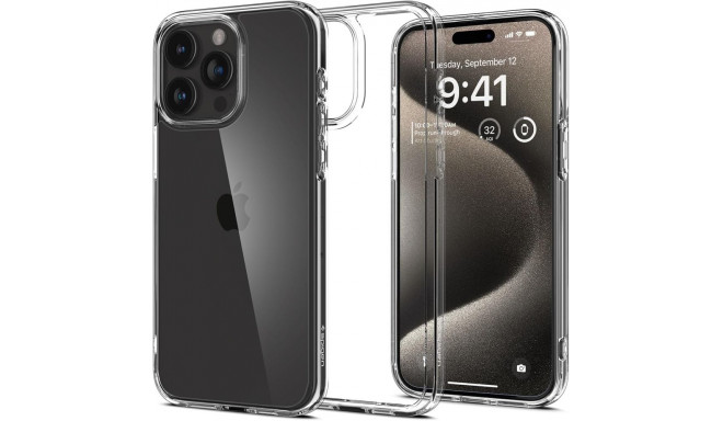 Spigen Ultra Hybrid case for iPhone 15 Pro 6,1" crystal clear