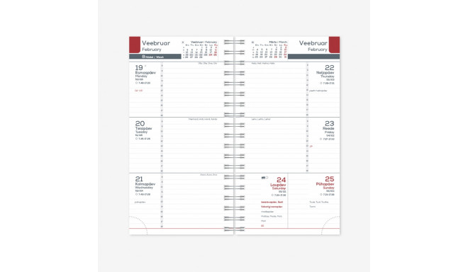 Kalendrisisu Midimärkmik Spirex Nädal H 2025a