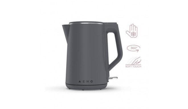 AENO EK4 electric kettle 1.5 L 2200 W Grey