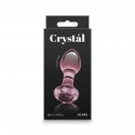 Korek analny Gem Pink 8,9cm Crystal