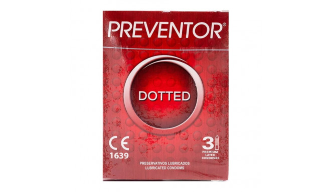 Prezerwatywy Dotted 3szt. Preventor