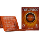 Prezerwatywy rozgrzewające Hot Hot 3szt. Preventor