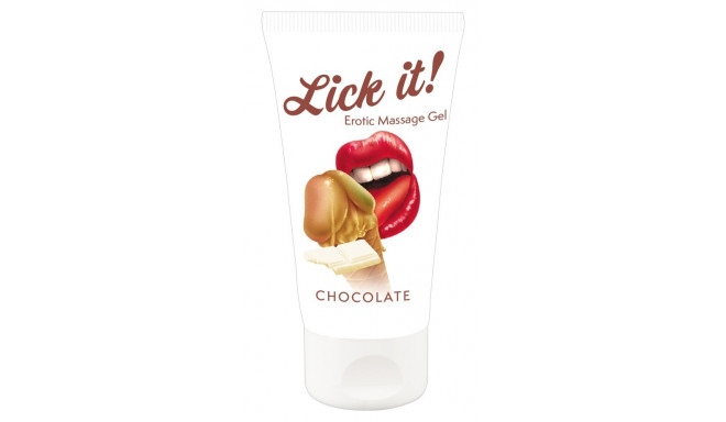 Żel do masażu Biała czekolada 50ml Lick-it