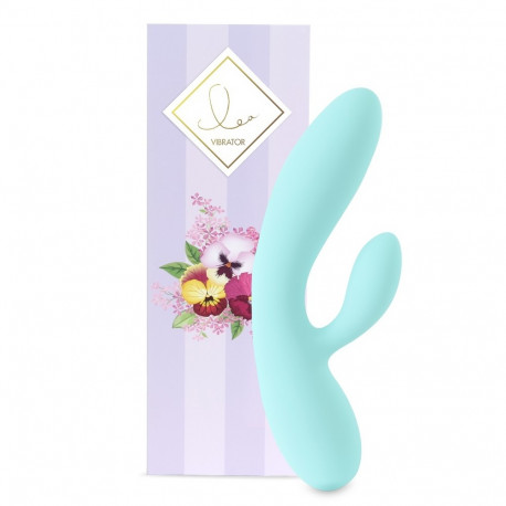 FeelzToys - Wibrator Lea Rabbit niebieski