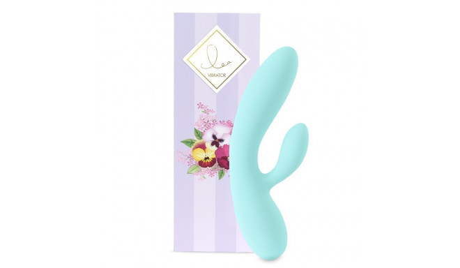 FeelzToys - Wibrator Lea Rabbit niebieski