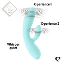 FeelzToys - Wibrator Lea Rabbit niebieski