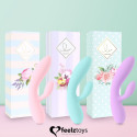 FeelzToys - Wibrator Lea Rabbit niebieski