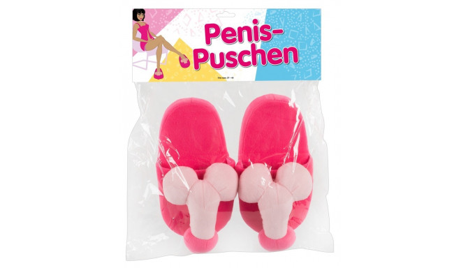 Kapcie - Penis różowe