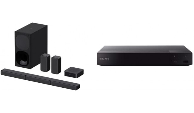 Sony HT-S40R, home cinema system (black, HDMI, bluetooth, optical input)