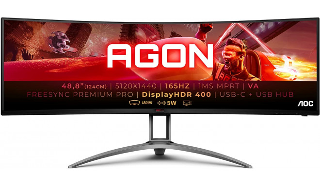 AOC AGON AG493UCX2 - 49 - LED - HDMI, DisplayPort, AMD FreeSync