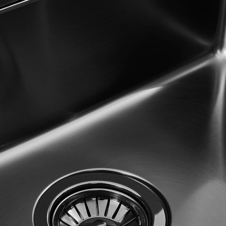 FOSTER 2155056 plautuvė KE R15 BOWL 50x40 FL.MOUNT GUNMETAL