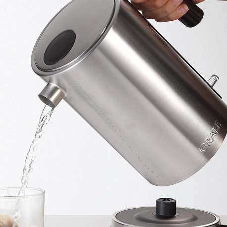 GRAEF WK600 electric kettle, silver