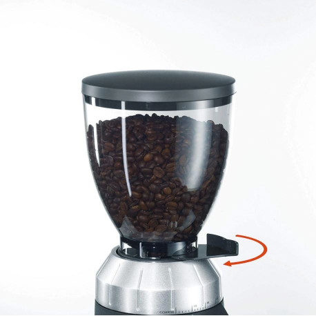 GRAEF CM900 coffee grinder, silver