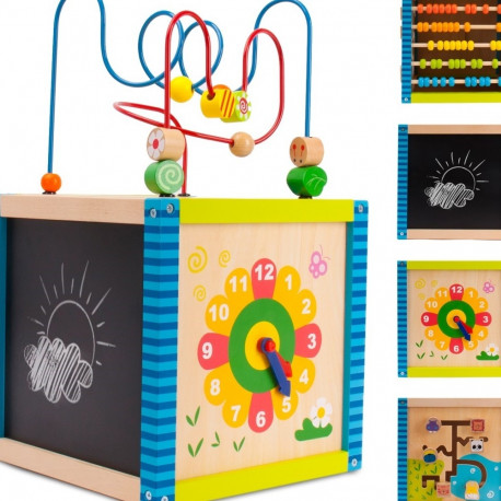 Puidust arendav tegeluskuubik-kujundisorter XL 30cm