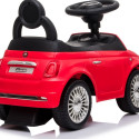 Jeździk pchacz chodzik Fiat 500 - Corallo czerwony