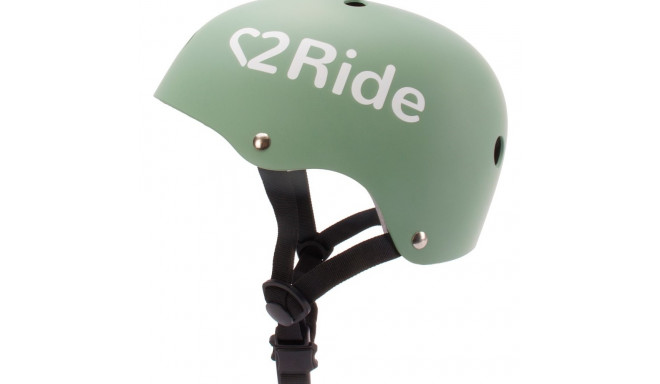 Kask rowerowy dla dzieci HEART BIKE - Love 2 RIDE, rozm. S, 50-54 cm z lampką LED i klipsem magnetyc